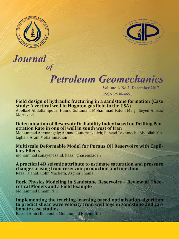 Journal of  Petroleum Geomechanics